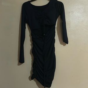 Amazon Dress Navy Blue Size Medium
